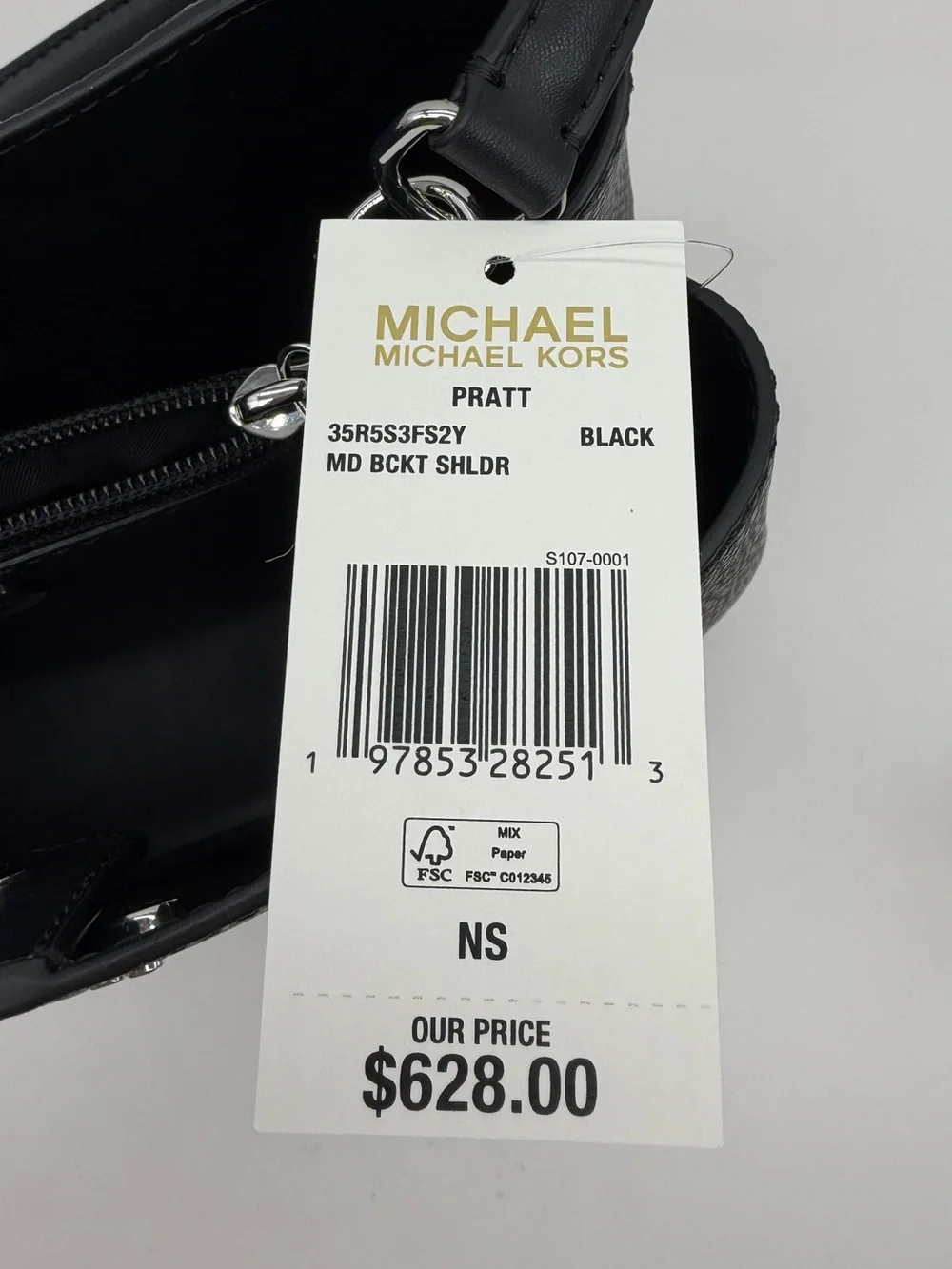 Michael Kors Pratt Medium Studded Patchwork Shoulder Bag and Wallet Set